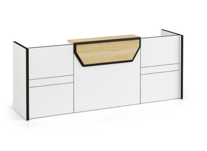 Reception counter reception counter practice office trade fair reception hotel tables counter new
